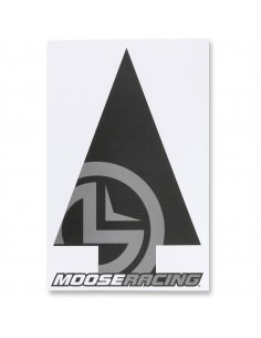 MOOSE RACING STRECKENPFEIL SCHWARZ AUF WEIß 2
