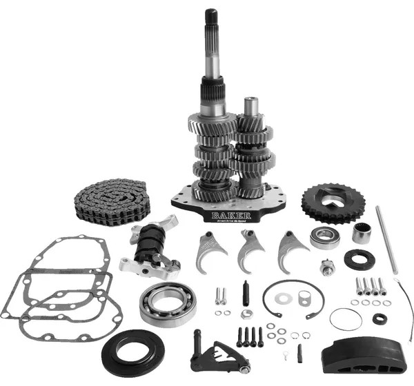 BAKER DRIVETRAIN Getriebe & Getriebekomponenten für Harley Davidson FLSTC 1340 1990-1997