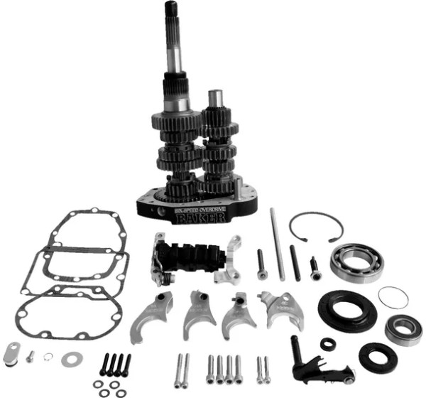BAKER DRIVETRAIN Getriebe & Getriebekomponenten für Harley Davidson FLSTC 1340 1990-1997