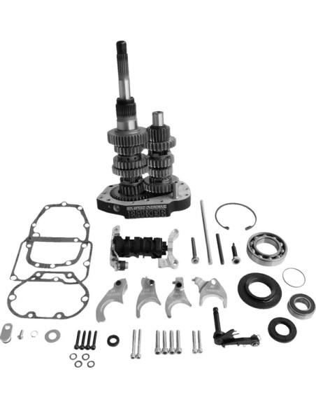 BAKER DRIVETRAIN Getriebe & Getriebekomponenten für Harley Davidson FLSTC 1450 2000-2006