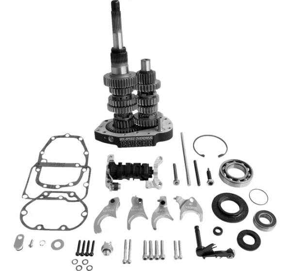 BAKER DRIVETRAIN Getriebe & Getriebekomponenten für Harley Davidson FLSTC 1340 1998-1999