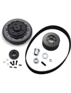 8 mm Riemenantrieb mit geräuscharmem Kupplungssystem