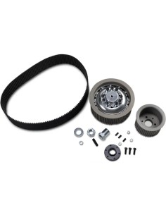 8 mm Riemenantrieb mit geräuscharmem Kupplungssystem