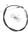 Schwarzes Vinyl Gas-/Leerlaufseil