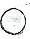 Schwarzes Vinyl Gas-/Leerlaufseil