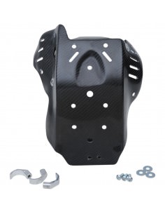 MOOSE RACING MOTORSCHUTZPLATTE CARBN FIB HUSQ 2