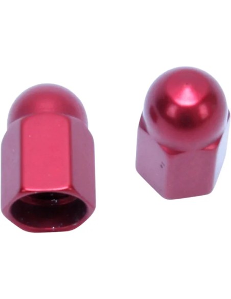 BARNETT Ventilschäfte - RED ANOD. VALVE STEM CAPS