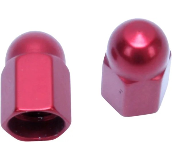 BARNETT Ventilschäfte - RED ANOD. VALVE STEM CAPS