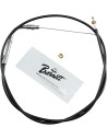 Schwarzes Vinyl Gas-/Leerlaufseil