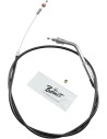 Schwarzes Vinyl Gas-/Leerlaufseil