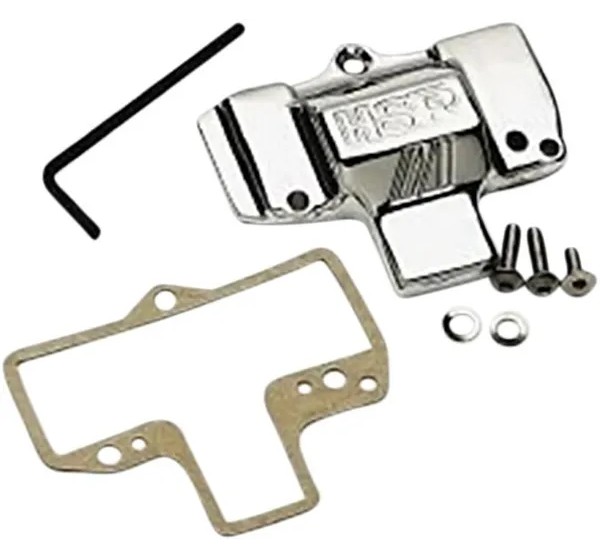 MIKUNI Montagematerial & Zubehör - CHROME COVER MIKUNI LOGO