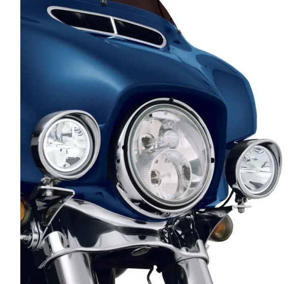SHOW CHROME Scheinwerfer - Einbaubeispiel