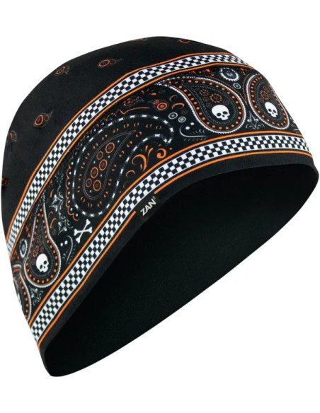 ZAN HEADGEAR Kopf- & Halsbedeckungen - BEANIE SPORTFLEX BANDANA BK/OR
