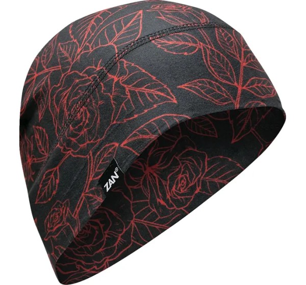 ZAN HEADGEAR Kopf- & Halsbedeckungen - BEANIE SPFLX RD BK ROSES