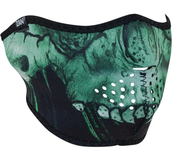 ZAN HEADGEAR Kopf- & Halsbedeckungen - HALF MASK CYBER SKULL