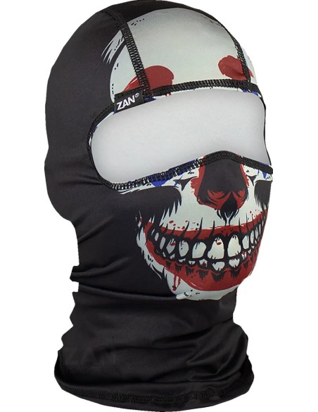 ZAN HEADGEAR Kopf- & Halsbedeckungen - BALACLAVA POLY EVIL CLOWN