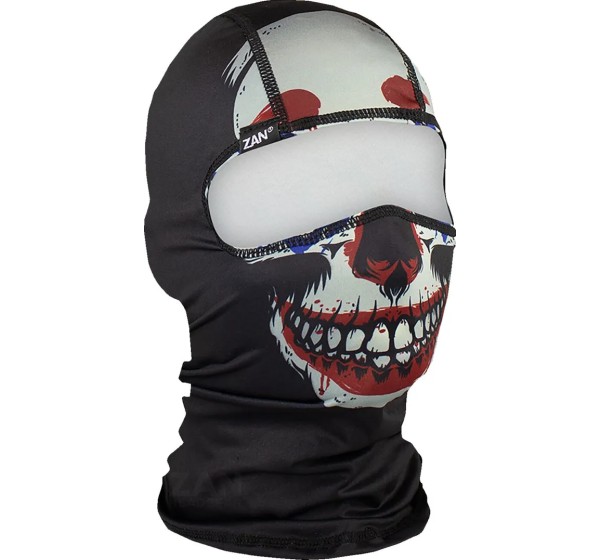 ZAN HEADGEAR Kopf- & Halsbedeckungen - BALACLAVA POLY EVIL CLOWN
