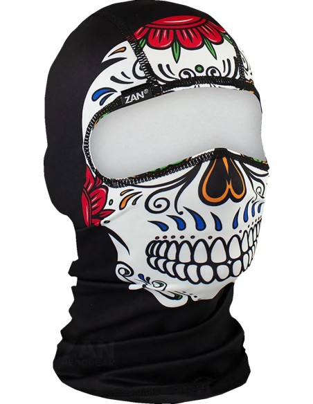 ZAN HEADGEAR Kopf- & Halsbedeckungen - BALACLAVA POLY MUERTE SKULL