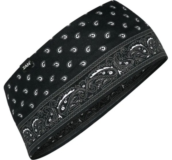 ZAN HEADGEAR Kopf- & Halsbedeckungen - HEADBAND SPORTFLEX BK PAISLEY