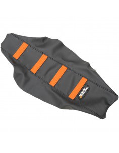 MOOSE RACING SITZBANKBEZUG GERIPPT GUMMIERT ORANGE 2