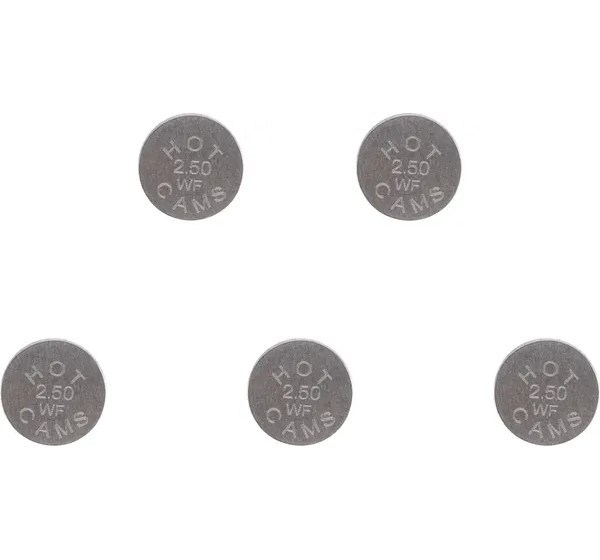 HOT CAMS Ventilsteuerung - VALVE SHIM 5PK 10.0X2.50