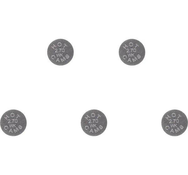 HOT CAMS Ventilsteuerung - VALVE SHIM 5PK 10.0X2.70