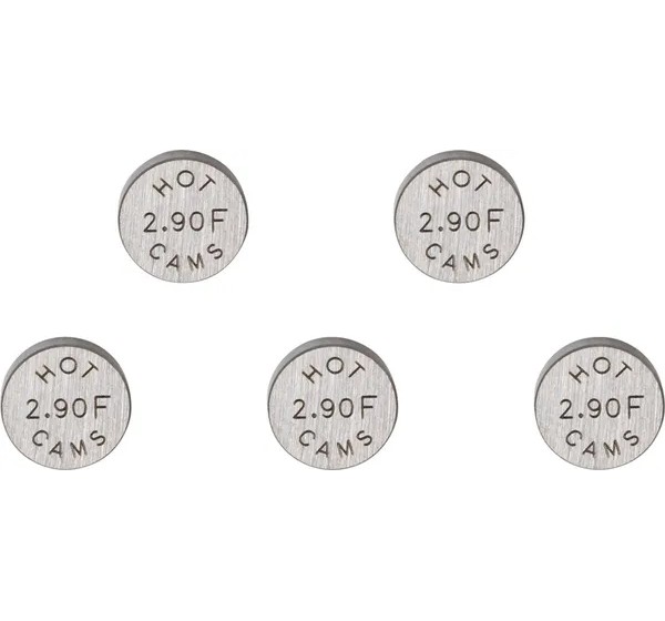 HOT CAMS Ventilsteuerung - VALVE SHIM 5PK 10.0X2.90