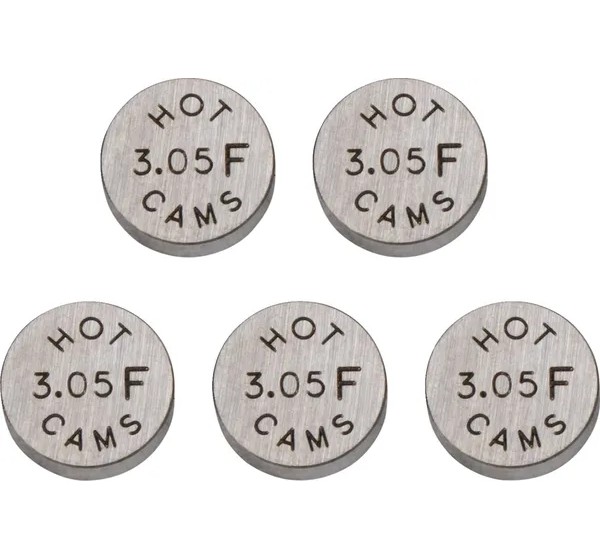 HOT CAMS Ventilsteuerung - VALVE SHIM 5PK 10.0X3.05
