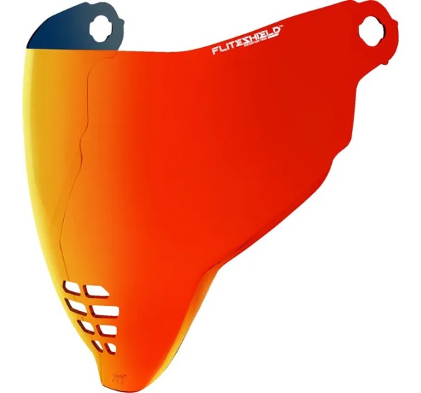 ICON Visiere & Blenden - SHIELD AIRFLITE CALYPSO RED