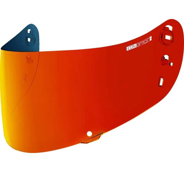 ICON Visiere & Blenden - SHIELD OPTICS CALYPSO RED