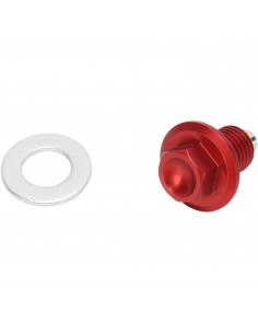 MOOSE RACING MAGNETISCHE ABLASSSCHRAUBE ZIP-TY ROT HONDA 2