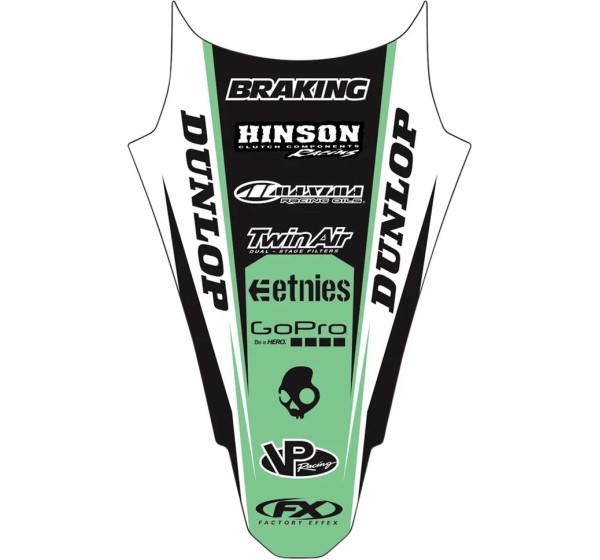 FACTORY EFFEX Dekorsätze & Aufkleber für KAWASAKI KX 250 F 2004-2005