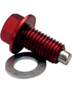 MOOSE RACING MAGNETISCHE ABLASSSCHRAUBE ZIP-TY ROT KAWASAKI 2