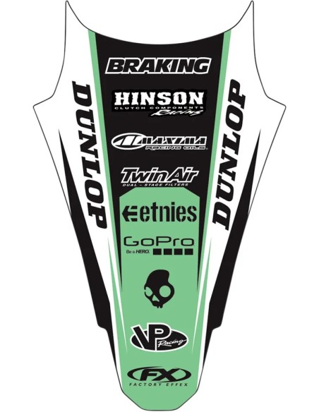FACTORY EFFEX Dekorsätze & Aufkleber für KAWASAKI KX 250 2006-2008