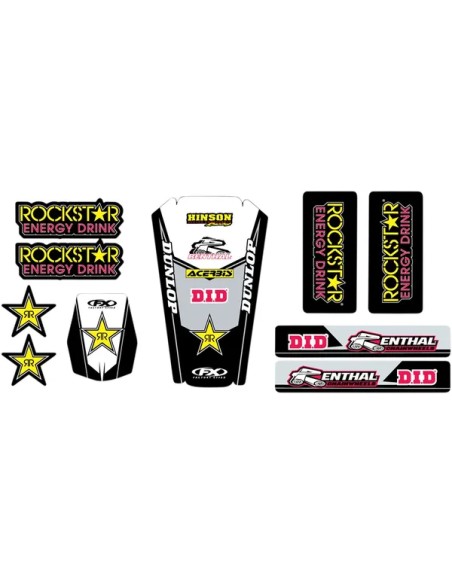 FACTORY EFFEX Dekorsätze & Aufkleber - GRAPHIC TRIM KIT UNIV RS