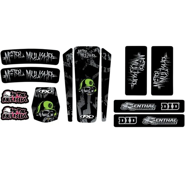 FACTORY EFFEX Dekorsätze & Aufkleber - GRAPHIC TRIM KIT UNIV KAW