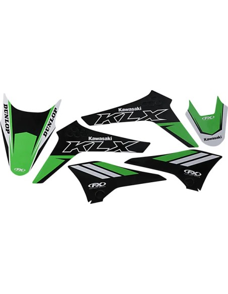 FACTORY EFFEX Dekorsätze & Aufkleber für KAWASAKI KLX 110 2010-2020