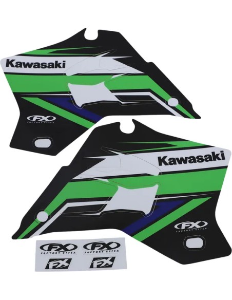 FACTORY EFFEX Dekorsätze & Aufkleber für KAWASAKI KDX 200 1995-2006