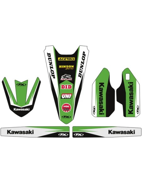 FACTORY EFFEX Dekorsätze & Aufkleber für KAWASAKI KX 450 ab 2024