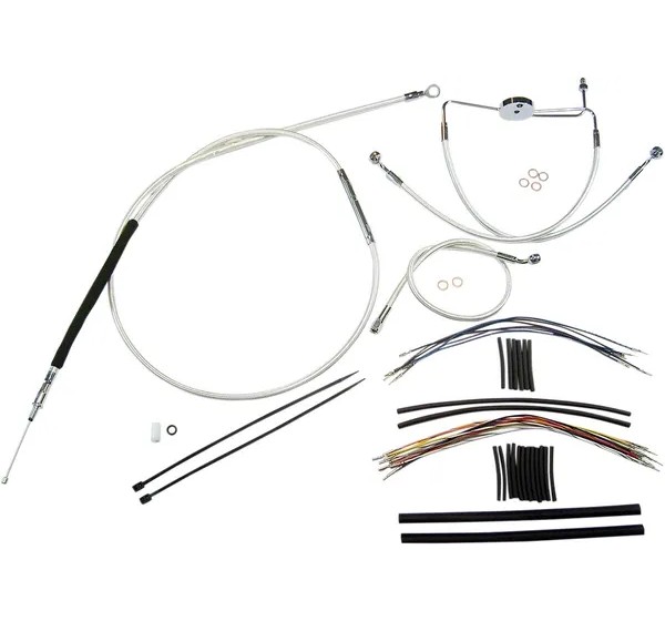 MAGNUM SHIELDING Bowdenzüge für Harley Davidson FLHR 1584 2008-2011