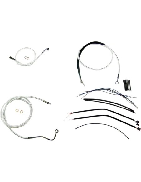 MAGNUM SHIELDING Bowdenzüge für Harley Davidson FLHTCU 1690 ABS 2014-2015