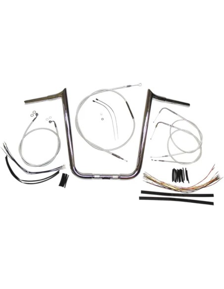 MAGNUM SHIELDING Bowdenzüge für Harley Davidson FLSTC 1450 2000-2006
