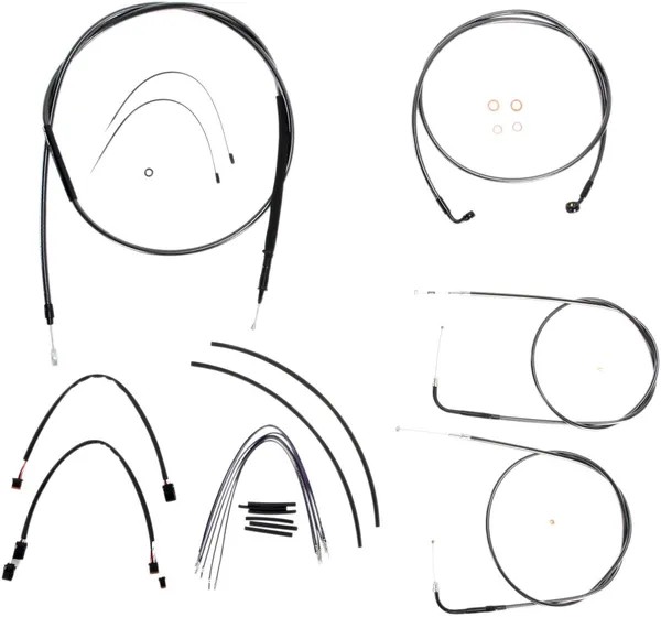 MAGNUM SHIELDING Bowdenzüge für Harley Davidson FXDB 1690 2014-2017
