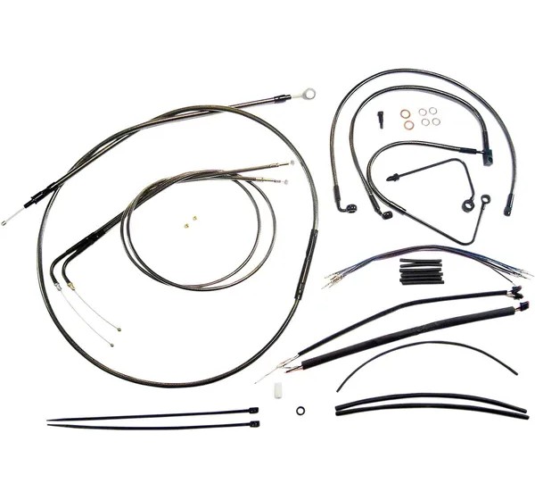 MAGNUM SHIELDING Bowdenzüge für Harley Davidson FLSTFB 1690 ABS 2012-2014