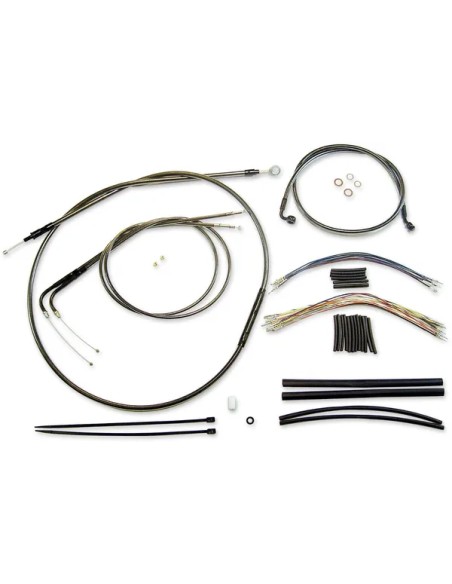 MAGNUM SHIELDING Bowdenzüge für Harley Davidson FLSTC 1450 2000-2006