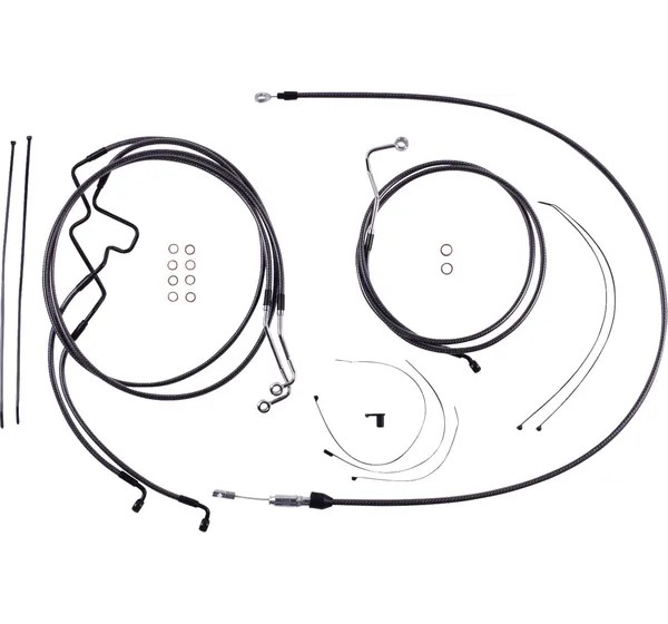 MAGNUM SHIELDING Bowdenzüge für Harley Davidson FLTRXS 1868 ABS 2021-2023
