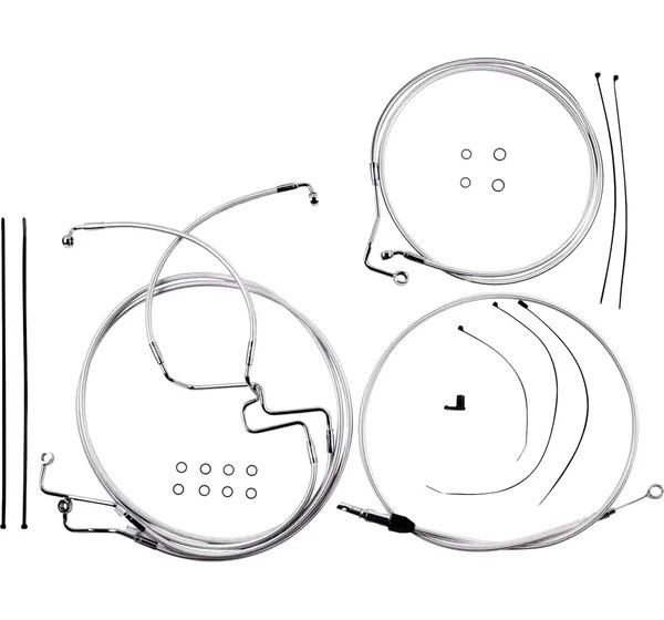 MAGNUM SHIELDING Bowdenzüge für Harley Davidson FLTRXS 1868 ABS 2021-2023