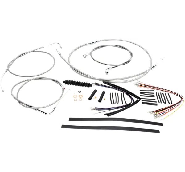 MAGNUM SHIELDING Bowdenzüge für Harley Davidson FLSTC 1584 2007-2010