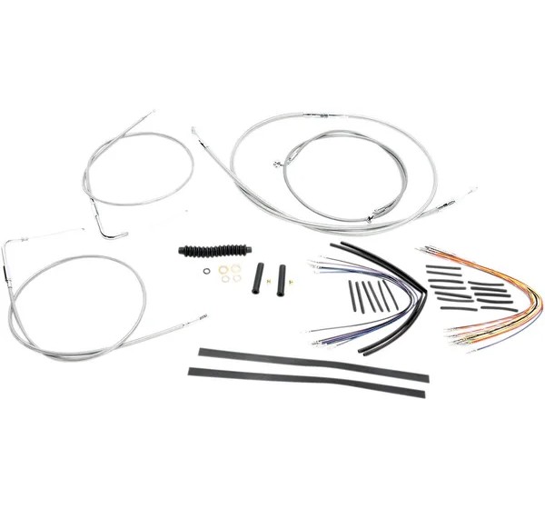 MAGNUM SHIELDING Bowdenzüge für Harley Davidson FLSTC 1450 2000-2006
