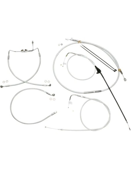 MAGNUM SHIELDING Bowdenzüge für Harley Davidson FLHR 1450 1999-2006